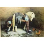 David Shepherd, OBE, Shampoo Time, Solomon and Whitehead 1987, limited edition print, 758/850,