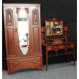 An early 20th century Art Nouveau design dressing table;