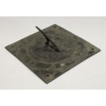 A 17th century style bronze sundial