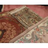 A Chinese woollen carpet,