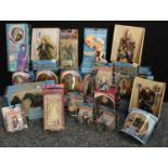 Lord Of The Rings - Ringwraith and Horse, by ToyBiz, boxed; others, Eomer, Gollum, Gandalf, Aragorn,