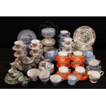 Ceramics - a Richmond floral pattern tea service for six; a Duchess Indian Tree pattern tea service;