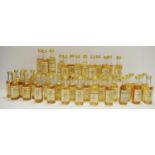 Whisky Miniatures - Connoisseurs Choice - forty one single malt scotch whisky bottles specially
