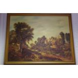 G Millhouse - After Constable Glebe, oil on canvas,