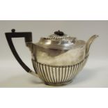 An Edwardian silver teapot by The Alexander Clark Manufacturing Co.