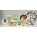 Royal Crown Derby including Chinese Birds pattern teacup & saucer,