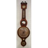 A George III mahogany barometer