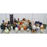 Various whisky miniatures,