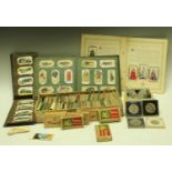 Cigarette Cards - assorted Gallaher sporting; large qty; tea cards; commemorative base metal coins;