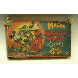 A set of Walt Disney Mickey Mouse lights, The British Thomson-Houston Coy. Ltd.