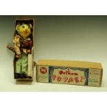 A Pelham puppet, Television's Mr Turnip, in original box,
