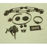 Cut Steel Jewellery - buckle,