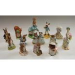 A Royal Doulton Beswick Peter Rabbit centenary model, 17cm; others,