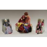 A Royal Doulton model, The Flower seller's Children, HN1342,