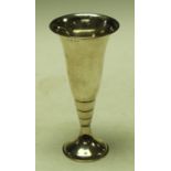 A Dutch Art Deco silver vase