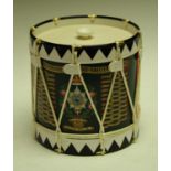 A Regimental Replicas scale model novelty kitsch ice bucket, Worcestershire and Sherwood Foresters,