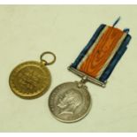 Medals, World War I, a pair, British War and Victory,