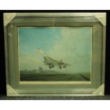 Aeronautica - after Gerald Coulson (20th century Aviation Artist), British Airways Concorde,
