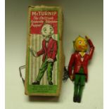 Die-Cast - a Mr Turnip puppet,