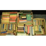 Books - 19th century and later including pictorial and leather bindings, reference, fiction,