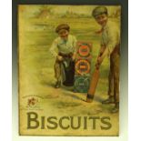 Advertising - Huntley and Palmers Biscuits, lithograph on board,