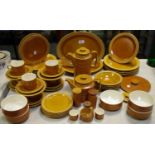 Hornsea dinner, tea and coffee ware including dinner plates, tea plates, coffee pot, tea pot,