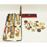 Medals and militaria - A 1914-18 medal and a Great War For Civilisation medal awarded to 26945 Pte.