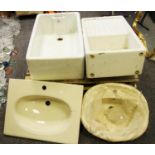 Salvage - A substantial Royal Doulton Belfast sink,