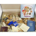 Coins - Victorian and later loose coinage including mainly 20th century examples,