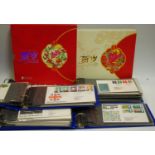 Stamps - First Day covers (approximately 179); 2012 Chinese mint.