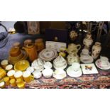 Ceramics - Mason's Ironstone; Colclough tea ware; Hornsea tea and dinner ware,