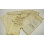 Mid to late 19th century deeds