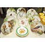 A Royal Crown Derby Derby Days wavey edge plate;