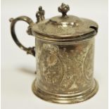 An early Victorian silver mustard,