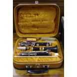 A Corton clarinet (cased)