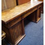 A substantial Victorian mahogany sideboard