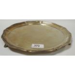 A George III style Scottish silver shaped circular salver, Hamilton & Inches, Edinburgh, 1909 15.