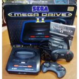 A boxed Sega Megadrive II, comprising console,