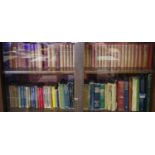Books - various antiquarian decorative editions of classical literature,