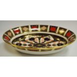 A Royal Crown Derby 1128 pattern oval serving dish, 25.