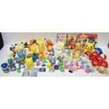 Pokemon - various plush and other model characters,