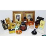 Various lady's perfume bottles;