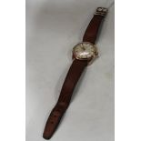 A vintage Allerva automatic wristwatch, 21 jewel