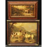 Alexander Nash Gun Dogs signed, oil on canvas, 40cm x 50cm; another G Schubert Fetching the Kill,