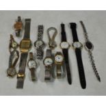 A collection of wristwatches