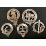 A Scottish clan motto brooch, S'RIOCHAL MO DHREAM, MacGregor (Gregor) others A Deo Lumen, Thomas