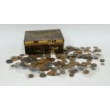 Coins - various 18th century and later copper and base metal, George III Half Penny, 1806; others,