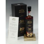 A rare Whyte & Mackay 175th Anniversary aged 50 year old blend scotch whisky, limited edition of