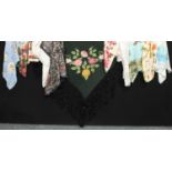 Lady's Accessories - vintage scarves including Liberty, Pierre Cardin, Jacqmar, equestrian, etc;