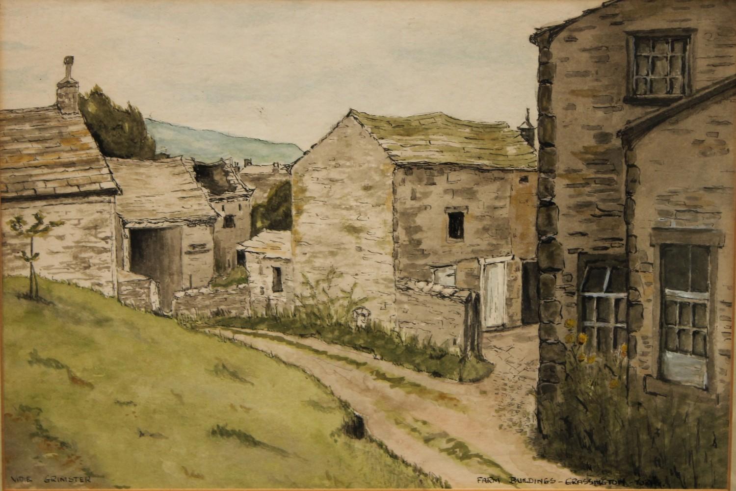 Rob Smith Daffodil Terrace, Edale signed, dated '84, watercolour, 40cm x 27cm; others Vidie Grimster - Image 8 of 13